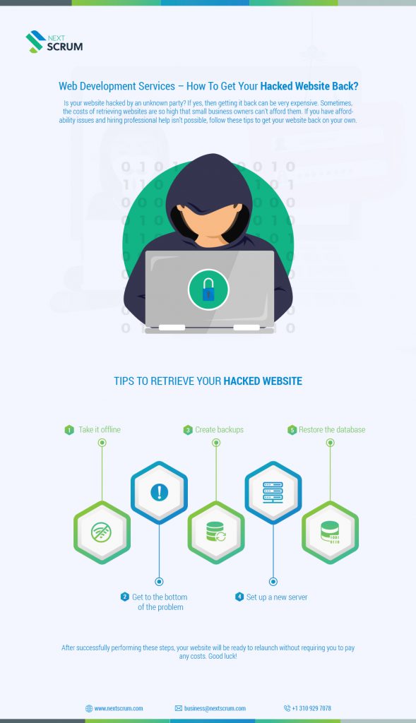 How To Get Your Hacked Website Back? | Web Development Services – Nextscrum